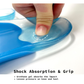 Half Insoles Shoe Inserts L Size Gel Arch Support Foot Pads
