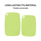 TPU Chopping Board Antibacterial Cutting Board Baby Food Grade GREEN