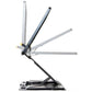 Adjustable Laptop Stand Foldable Tablet Book PC Holder Desk WHITE