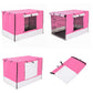 Cage Cover Enclosure for Wire Dog Cage Crate 24in PINK