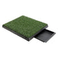 Pet Dog Potty Tray Training Toilet + 1 Grass Mat 63cm x 50cm