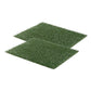 2 Grass Mat 63.5cm x 38cm for Pet Dog Potty Tray Training Toilet