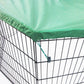 Net Cover Green for Pet Playpen Dog Cage 30in