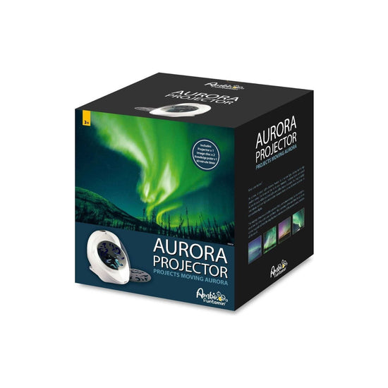 Aurora Projector Moving Night Light 8 Colour Mode - Kids Learning Toy