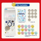 Gachapon Capsule Toy Vending Machine Lite Mini Collectible Gacha Dispenser Stackable WHITE