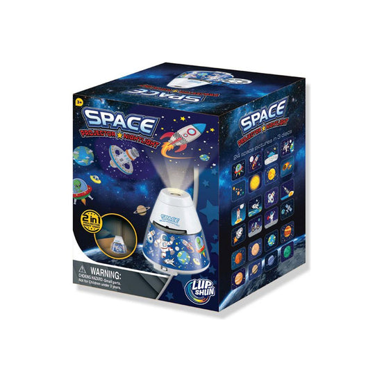 Space Capsule Projector Night Light Kids STEM Toy - Space Planet