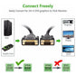 UGREEN DVI (24+5) Male to VGA male Cable - Black 1.5M (11617)