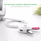 UGREEN 20270 USB 2.0 4-Port Hub White