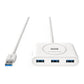 UGREEN USB 3.0 4 Ports Hub White 1M (20283)