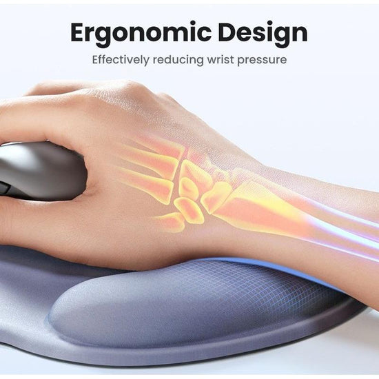 UGREEN 25243 Ergonomic Mouse Pad with Wrist Rest Green