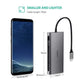 UGREEN Type C 8 in 1 Multifultion adaptor VGA/RJ45/USB3.0 x 3/SD/TF/TypeC PD Protocal (50539)