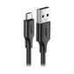 UGREEN USB 2.0 A to Micro USB Cable Nickel Plating 1m Black 60136