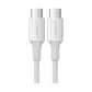 UGREEN 60552 USB-C 2.0 to TYPE-C Male to Male Data Cable 5A 2M White
