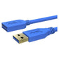 Simplcom CA315 1.5M 4FT USB 3.0 SuperSpeed Extension Cable Insulation Protected Gold Plated