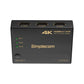 Simplecom CM303 Ultra HD 3 Way HDMI Switch 3 IN 1 OUT Splitter 4K@60Hz