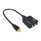 Simplecom CM401 Composite AV CVBS 3RCA to HDMI Video Converter 1080p Upscaling