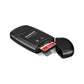 Simplecom CR303 2 Slot SuperSpeed USB 3.0 Card Reader with Dual Caps