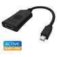 Simplecom DA101 Active MiniDP to HDMI Adapter 4K UHD (Thunderbolt and Eyefinity Compatible)