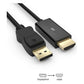 Simplecom DA201 4K DisplayPort to HDMI Cable 2160P Ultra HD 1.8M