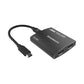 Simplecom DA330 USB-C to Dual HDMI MST Adapter 4K@60Hz with PD and Audio Out