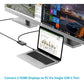 Simplecom DA330 USB-C to Dual HDMI MST Adapter 4K@60Hz with PD and Audio Out