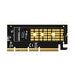 Simplecom EC415B NVMe M.2 SSD to PCIe x4 x8 x16 Expansion Card with Aluminium Heat Sink Black