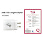BDI 25W PD Quick Charger AU plug with USB-A and Type-C Ports