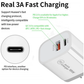 BDI 25W PD Quick Charger AU plug with USB-A and Type-C Ports