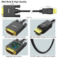 BENFEI DisplayPort to DVI 1.8m (6 Feet) Cable