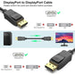 BENFEI DisplayPort to DisplayPort  8K @ 60Hz Cable 1.8m