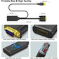 BENFEI 210BK VGA to HDMI Adapter with Audio Support and 1080P Resolution