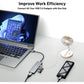 BENFEI USB 3.0 4-port Hub USB A Splitter Ultra-Slim