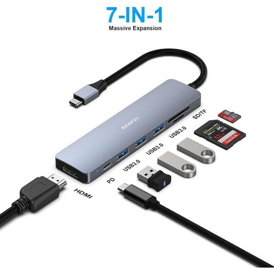 BENFEI USB C HUB 7-in-1