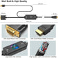 BENFEI 324BK VGA to HDMI Cable with Audio, 1080P Uni-Directional 1.8M