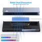 BENFEI 345GY M.2 NVME SATA SSD Enclosure, 10 Gbps USB Type-C/Type-A to NVME PCI-E SATA M-Key/(B+M)