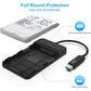 BENFEI 2.5 Inch SATA to USB Tool Free External Hard Drive Enclosure