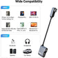 BENFEI USB C to Audio Jack Adapter with 60W Fast Charging