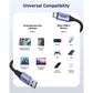BENFEI 369GY 3M USB 3.0 to USB C Cable, 5Gbps High-Speed Data Sync & 3A Charging