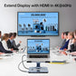 BENFEI 380GY Laptop Stand with USB C 6 in1 4K@60Hz HDMI, 4 x USB3.0, 100W PD Docking Station