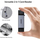 BENFEI SD Card Reader, USB C to SD Micro SD Card Memory Card  Adapter