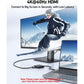 BENFEI 399BK 6-in-1 USB-C HUB to HDMI(8K)+USB3.2(10Gbps)+USB2.0x2+PD100W+RJ45 Black