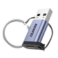 BENFEI 407GY USB Type-A to USB-C Adapter Male to Female Supporting 5V 3A Charging and 10Gbps Data Transmit