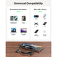 BENFEI 428BK-2M USB C to Right Angle USB C Cable , 90-dgree Angled USB 2.0 Type C Charger Cable, 3A Fast Charging & 480Mbps Data Sync, Durable PVC