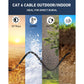 BENFEI 701BL 305M CAT6 UTP 1000Mbps Waterpoof Ethernet Cable 1000FT for Outdoor