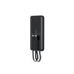 CHOETECH B654 10000mAh Pwer Bank 22.5W USB-A / USB-C / micro USB with built-in USB-C / Lightning cable - black