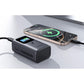 CHOETECH B701-GY 10000mAh PD30W USB-A + USB-C x 2, 3-Port & TFT Display Power Bank
