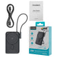 CHOETECH B735-BK 10000mAh 20W MagLeap Wireless Power Bank Black with Phone Holder and Build-in Cable