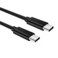 CHOETECH CC0002 USB-C to USB-C Cable USB3.1 Gen2 5V/3A 10 Gbps 1M Black