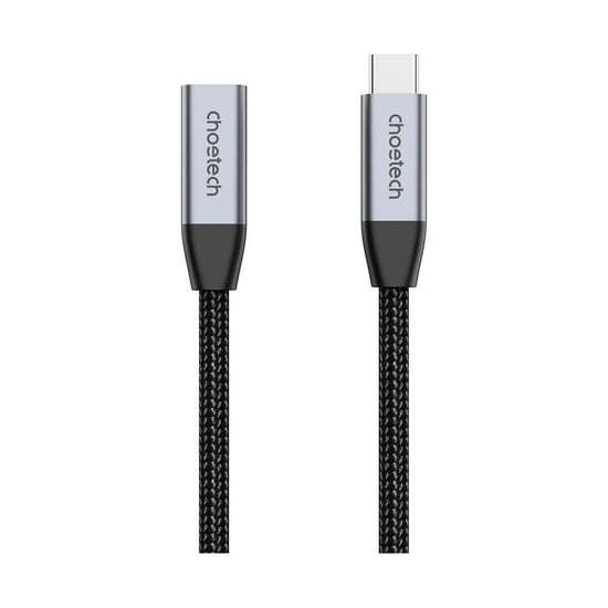 CHOETECH XCC-1039 100W Type-C Female to Type-C Male Extension Cable 2M