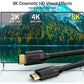 CHOETECH XHH-TP20 8K HDMI 2.1 Cable 8K@60Hz 48Gbps 2M Braided Cable - Black